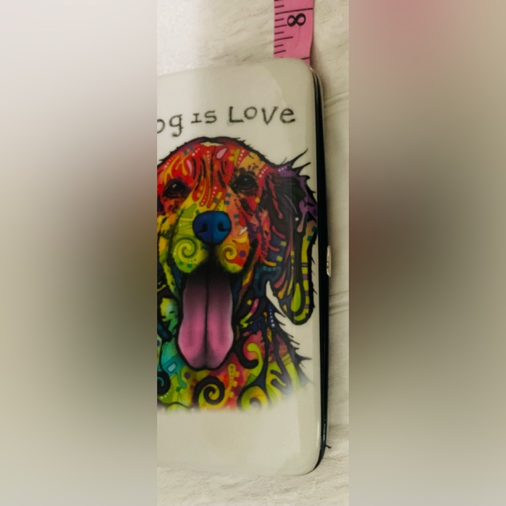 Hard Case Dog Is Love Wallet - Picture 13 of 13
